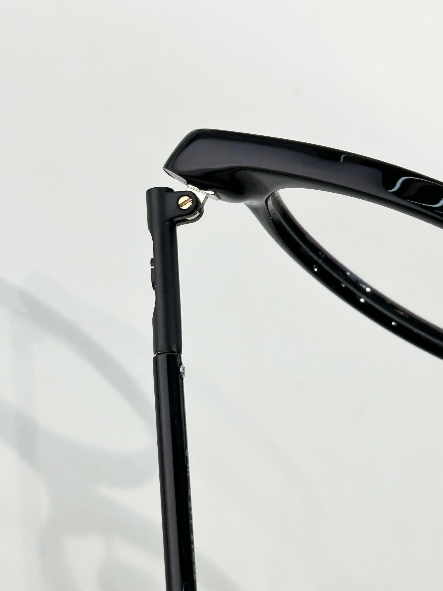 Dior MiniCD R5F Round Black Blue Light Blocking Glasses