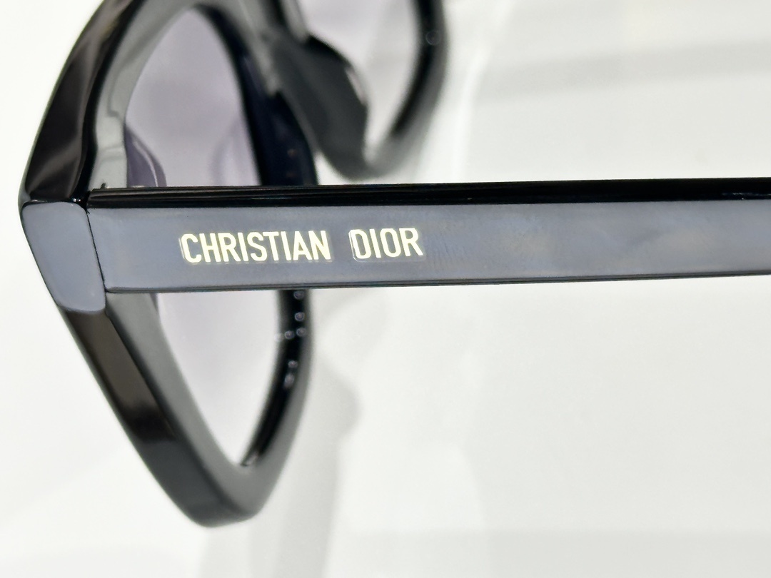 Christian Dior Black Square Oversized Luxury Sunglasses for Men