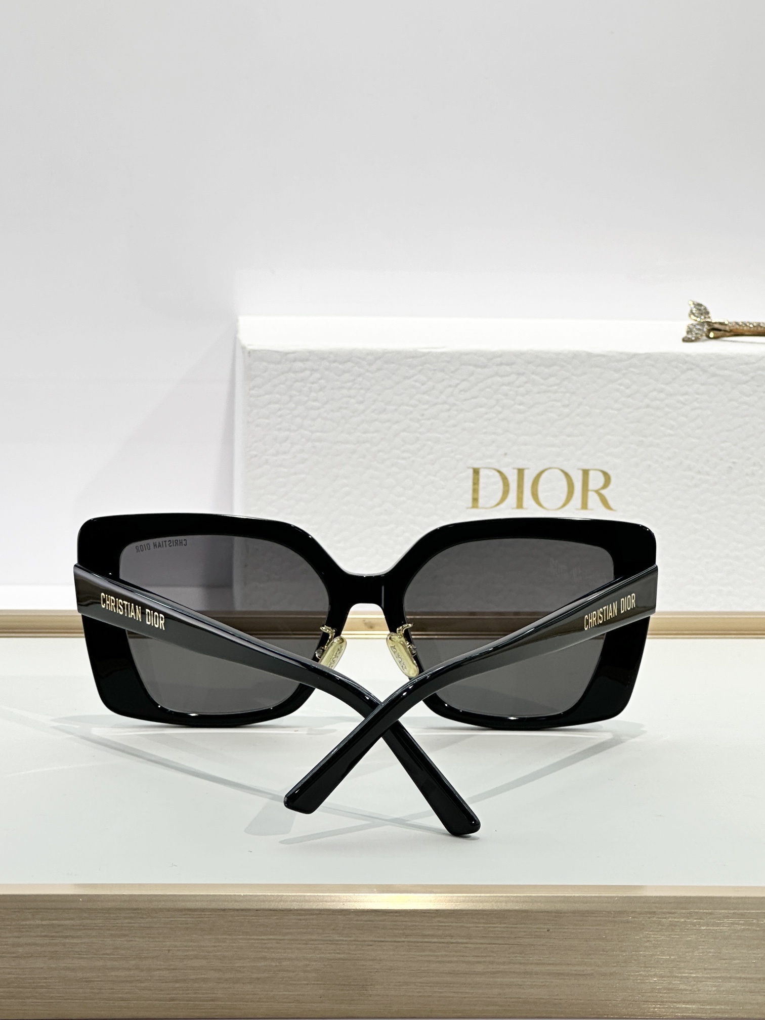 DiorMidnight S5I Black Square Sunglasses – Dior Luxury Eyewear