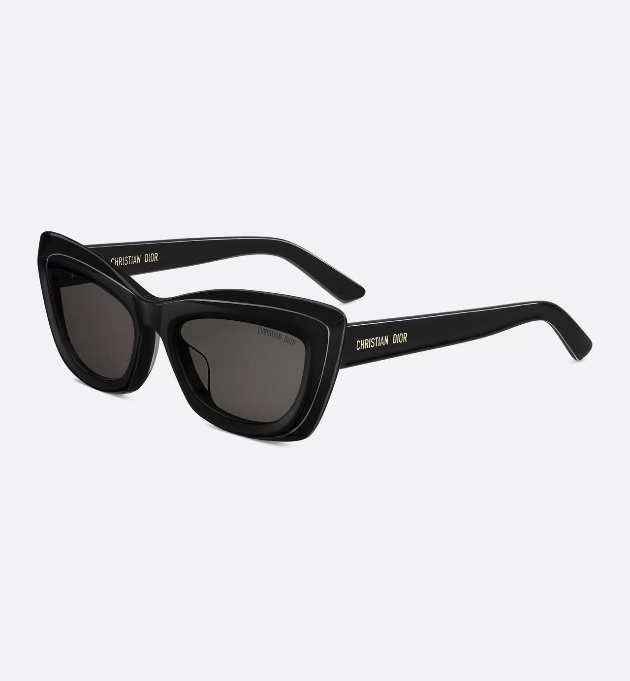 DiorMidnight B3I Black Butterfly Sunglasses – Luxury Eyewear