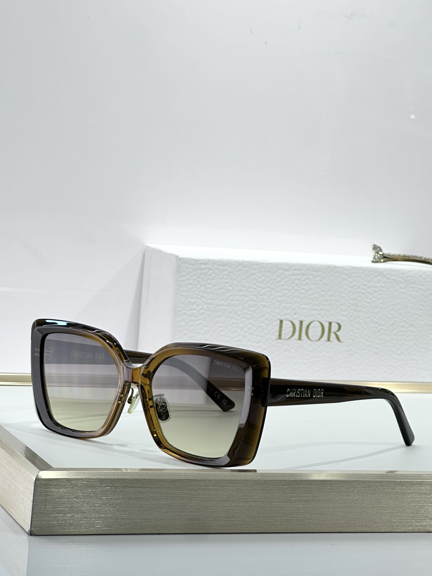 Christian Dior Oversized Square Sunglasses – Luxury Women’s Eyewear