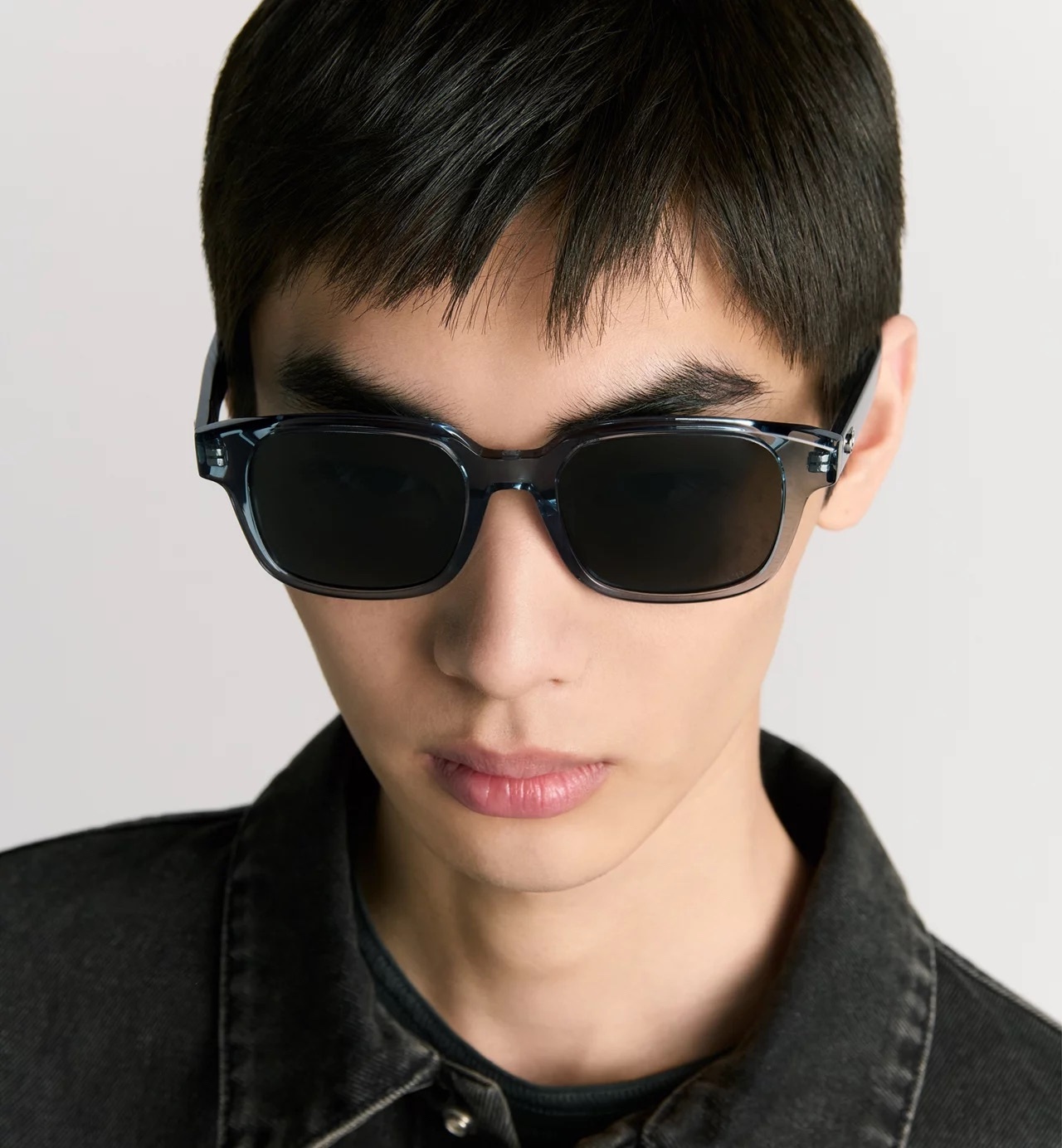 Premium Rectangular Acetate Sunglasses for Men – Modern Style