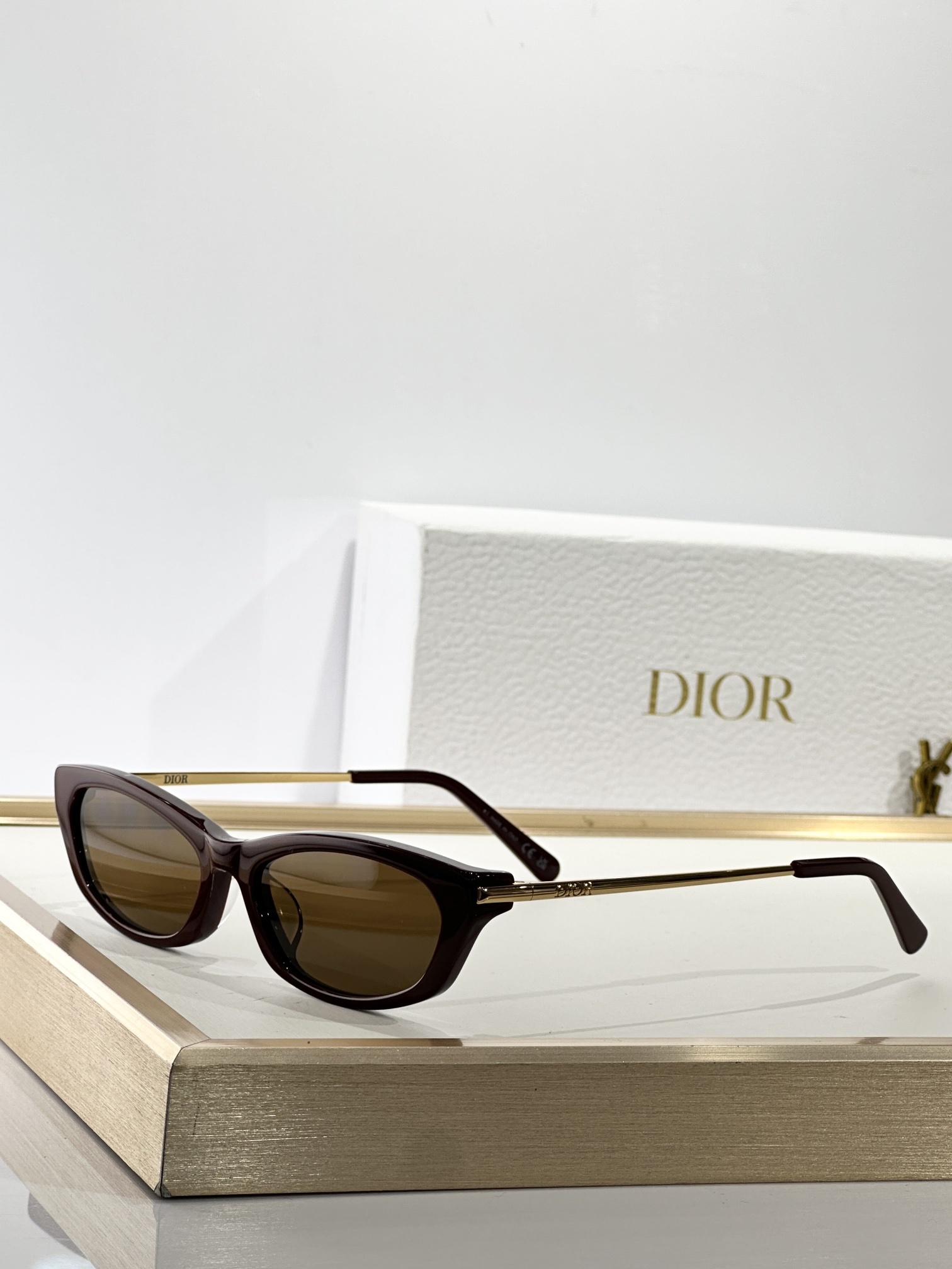 thin Dior Burgundy Sunglasses Gold – Dior Burgundy Thin Frame