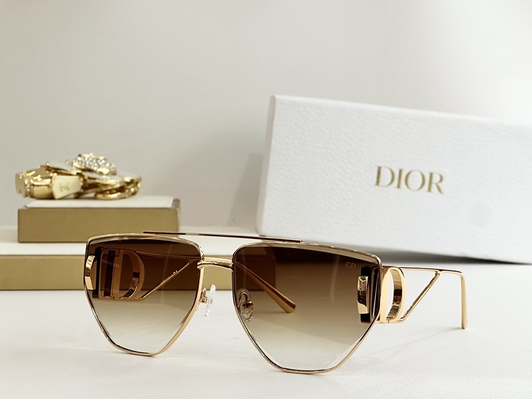 metal Dior Gold Aviator Sunglasses – Dior Gold Metal Aviator