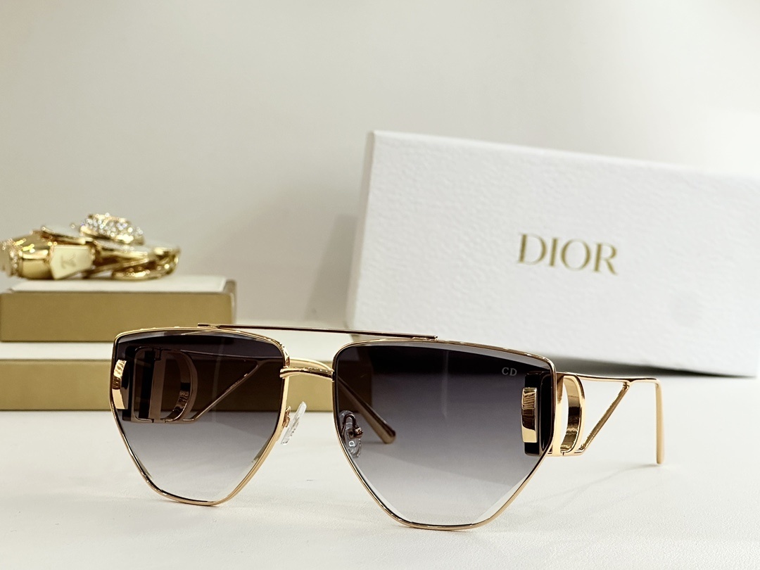 Dior Signature Oversized Geometric Sunglasses with CD Logo