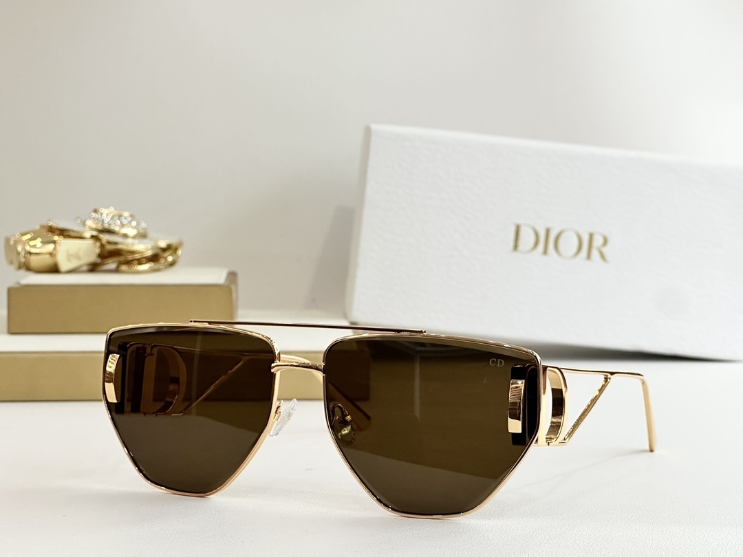 Dior Signature Oversized Geometric Sunglasses with CD Logo