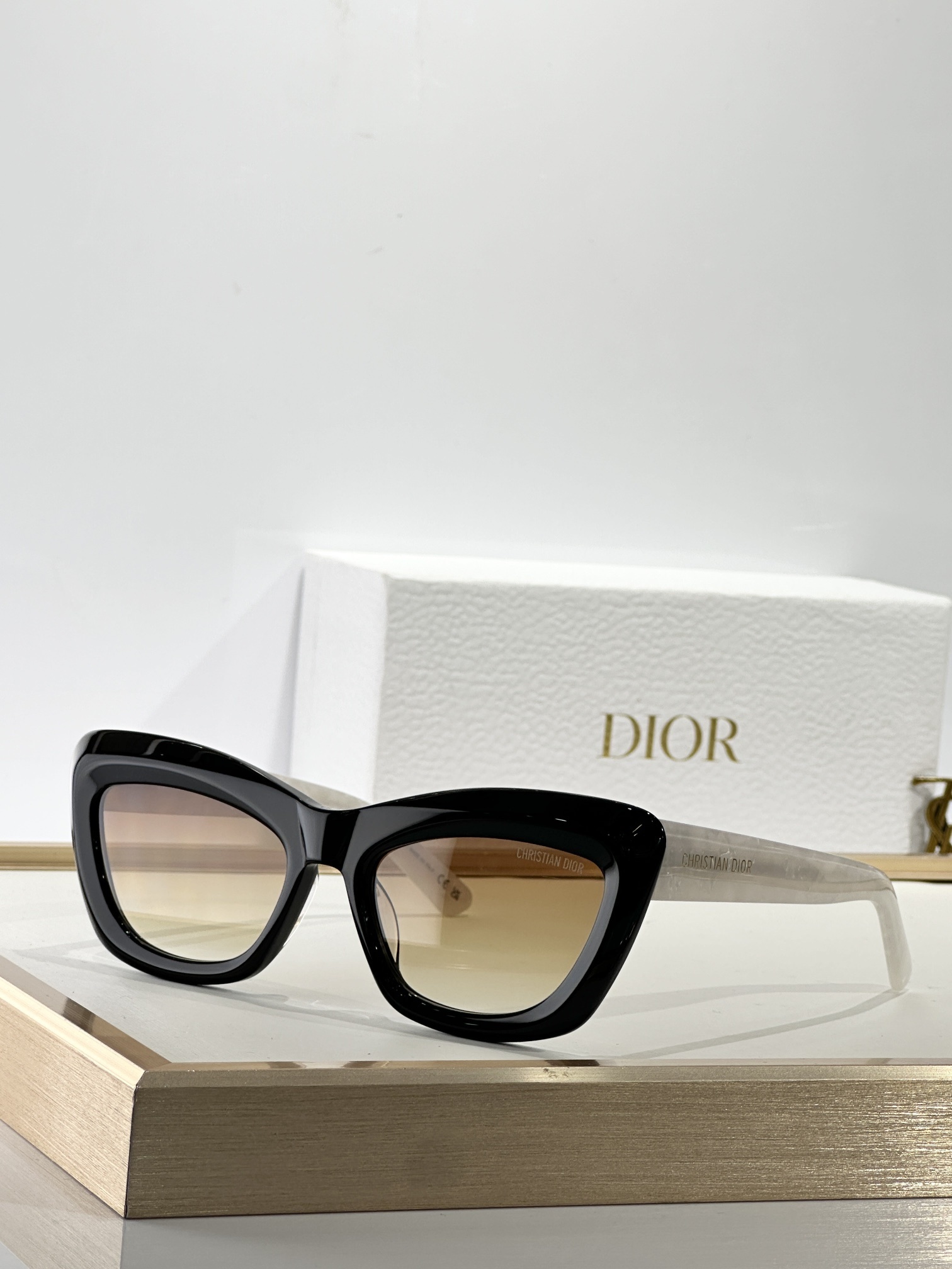 Christian Dior Luxury Cat-Eye Sunglasses for Women