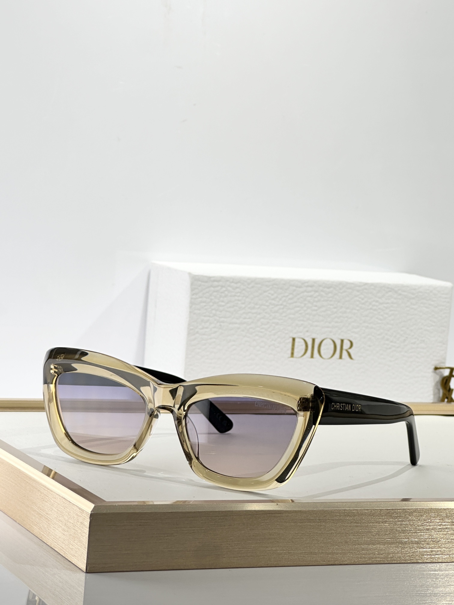 Christian Dior Luxury Cat-Eye Sunglasses for Women