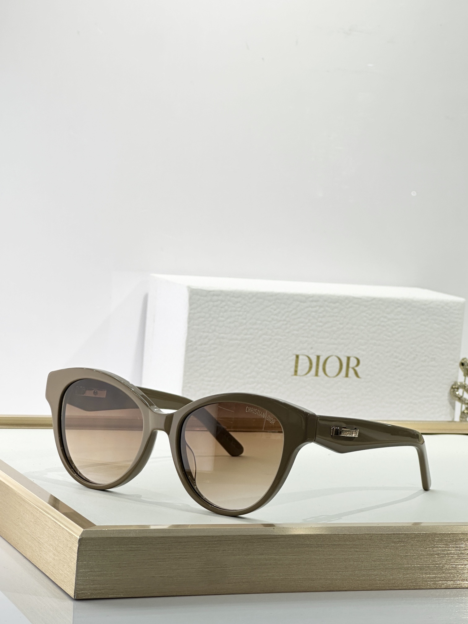 Christian Dior Luxury Cat-Eye Sunglasses for Women