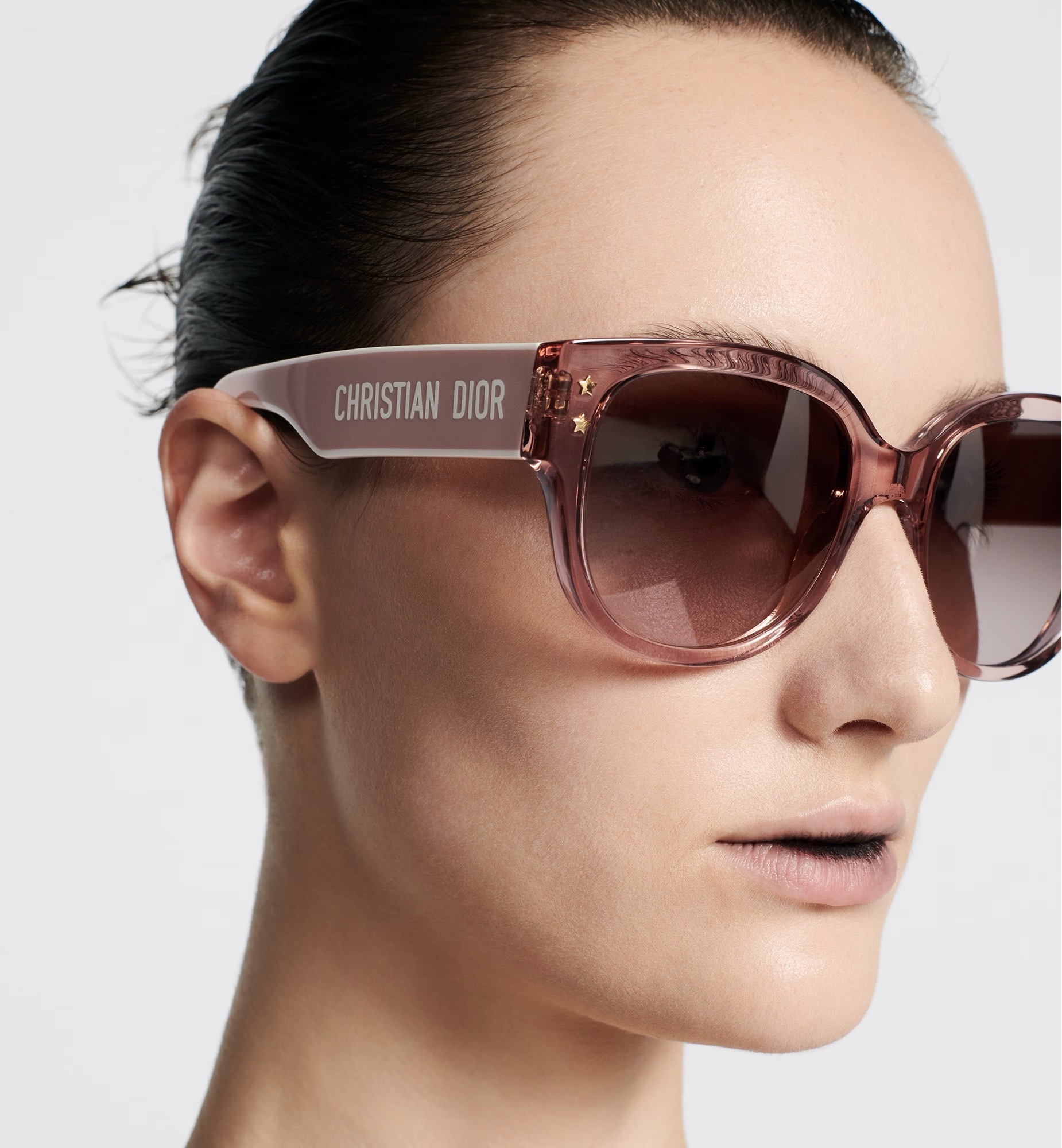 DiorPacific B2I Butterfly Sunglasses in Pink Acetate