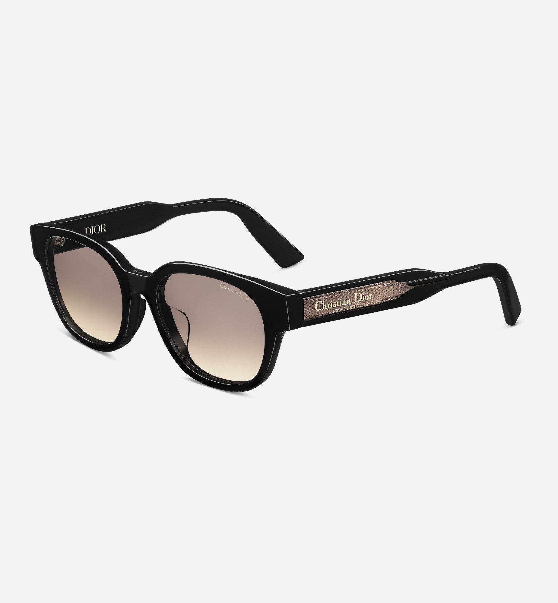 Christian Dior Couture Black Square Sunglasses for Men