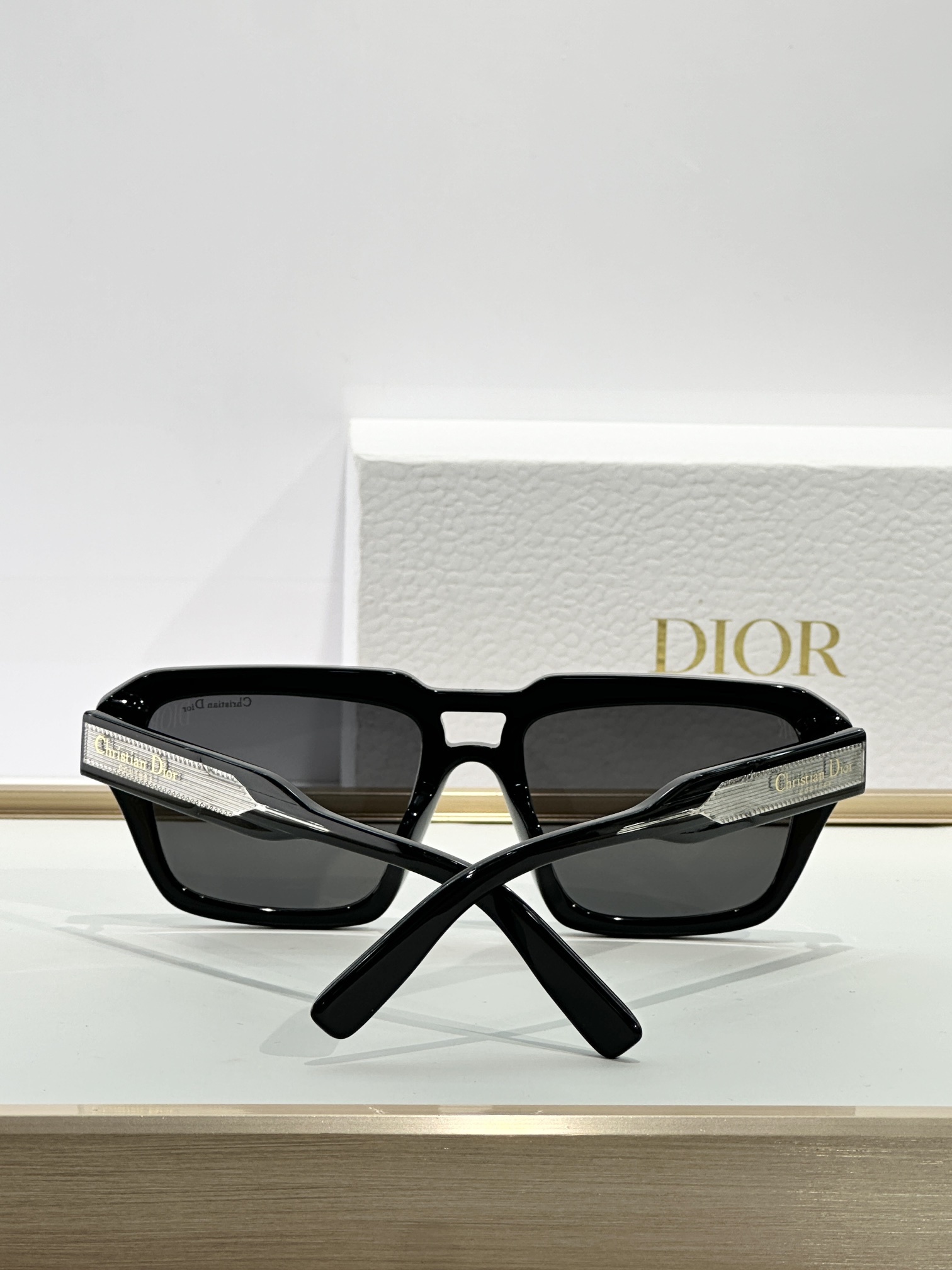 Dior Black Square Sunglasses – Premium Men’s Designer Eyewear