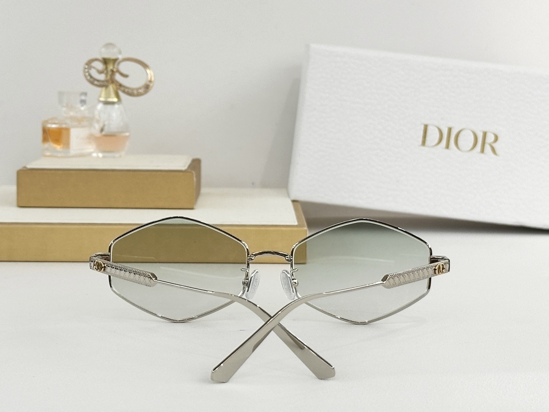 Dior Luxury Hexagonal Metal Optical Frames – Chic Eyewear