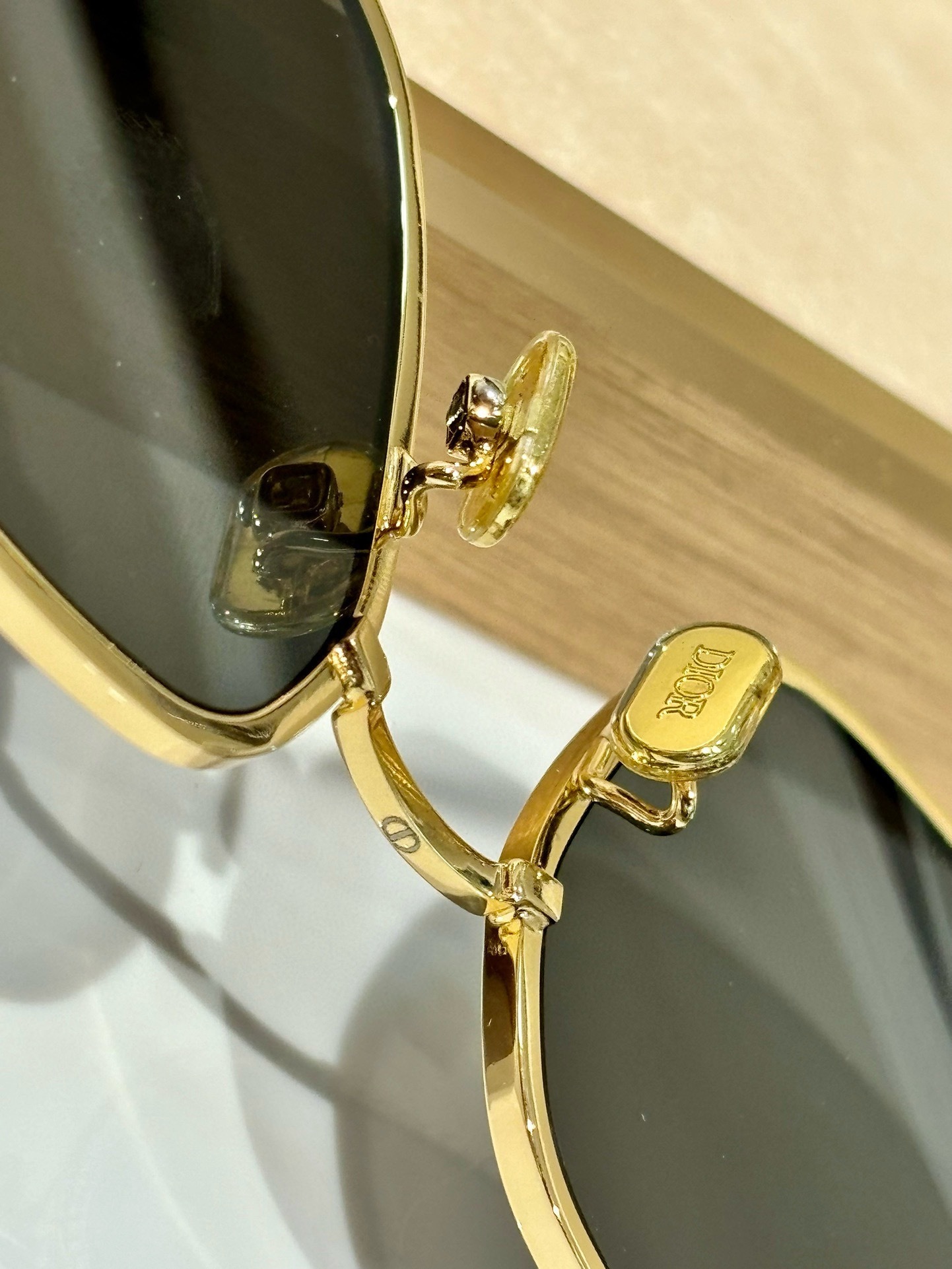 Luxury Butterfly Crystal Square Sunglasses for Women – Gold