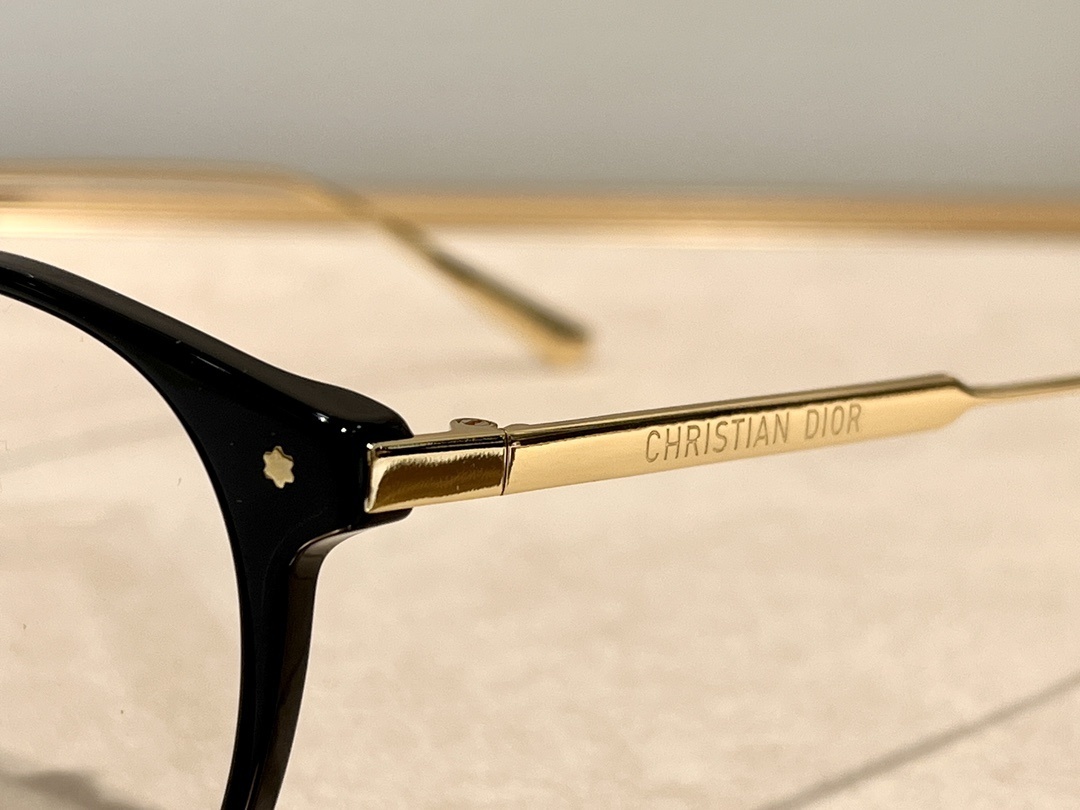 Dior Round Transparent Eyeglasses – Luxury Designer Frames