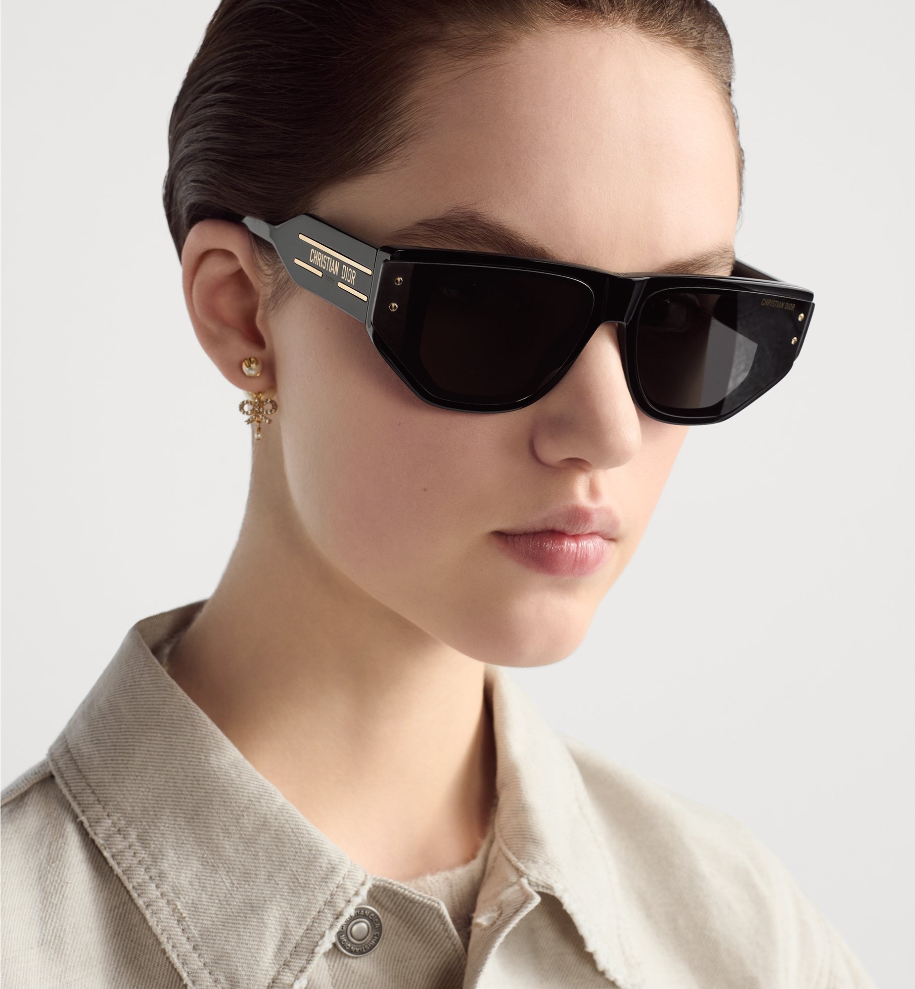 DiorSignature S15F Black Square Sunglasses – Christian Dior