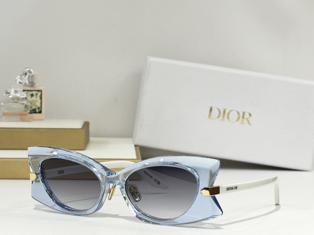 Dior Luxury Architectural Cat-Eye Sunglasses for Women