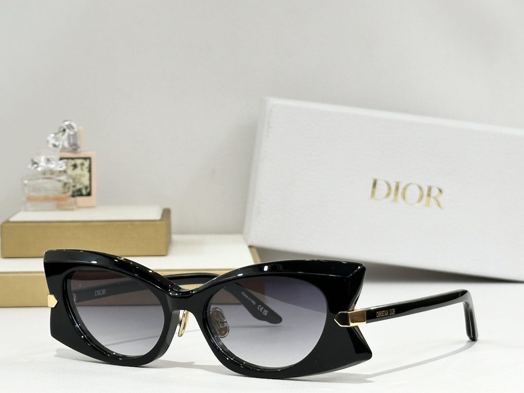 Dior Luxury Architectural Cat-Eye Sunglasses for Women