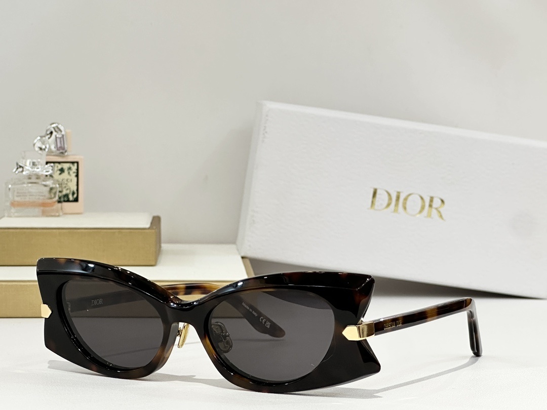 Dior Luxury Architectural Cat-Eye Sunglasses for Women