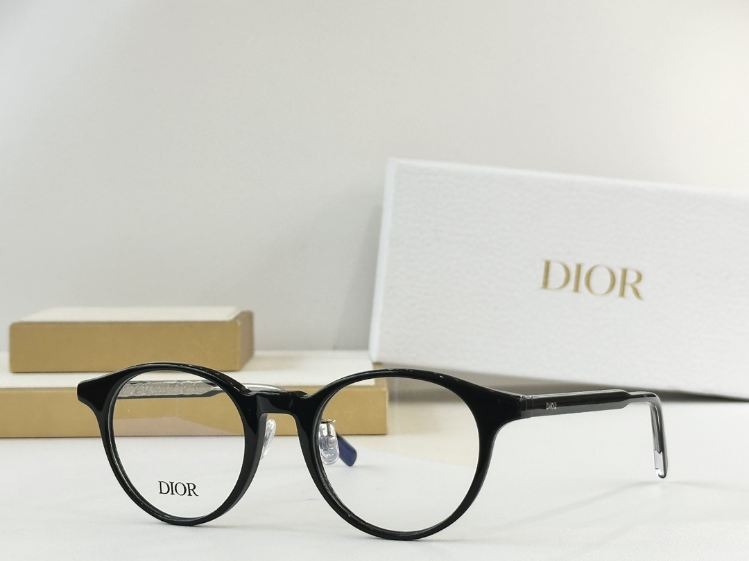 Dior Luxury Round Eyeglass Frames – Premium Designer Optical Glasses