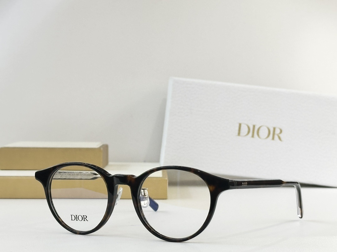 Dior Luxury Round Eyeglass Frames – Premium Designer Optical Glasses