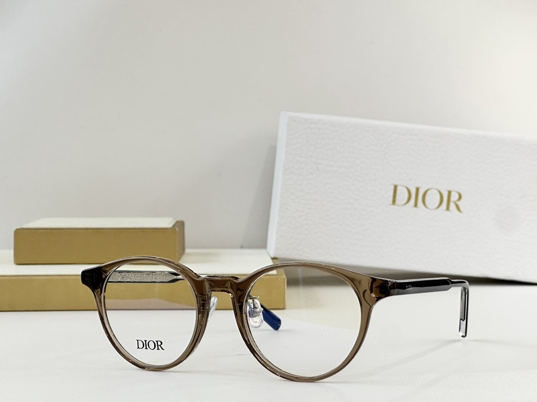 Dior Luxury Round Eyeglass Frames – Premium Designer Optical Glasses