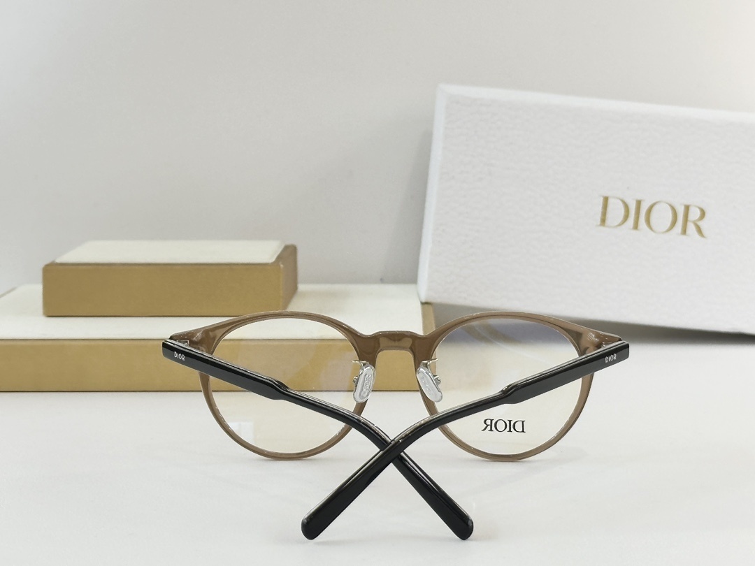 Dior Luxury Round Eyeglass Frames – Premium Designer Optical Glasses