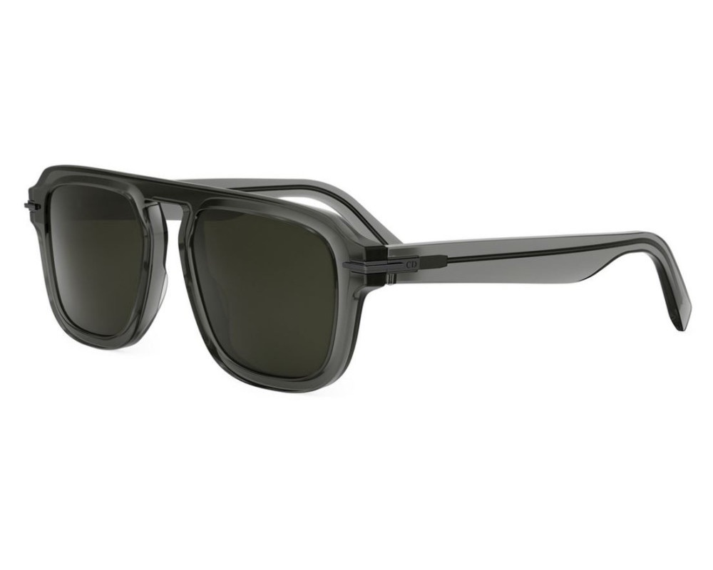 Dior Gray Acetate Square Sunglasses – Pilot Style