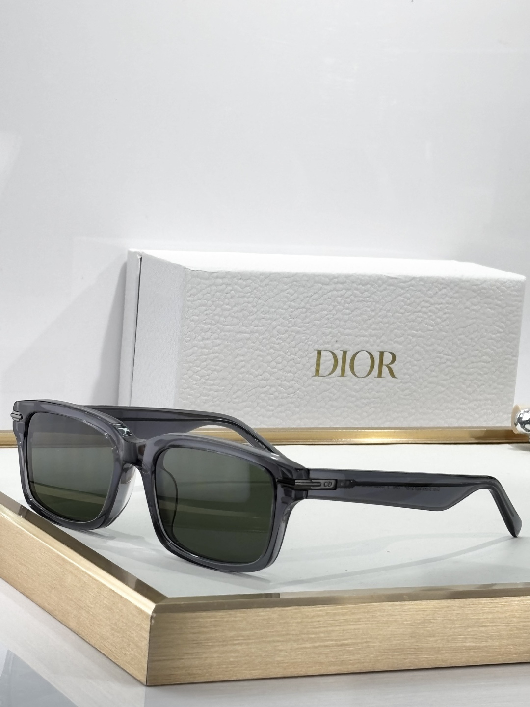 Dior Black Square Sunglasses – Premium Luxury Eyewear for Men