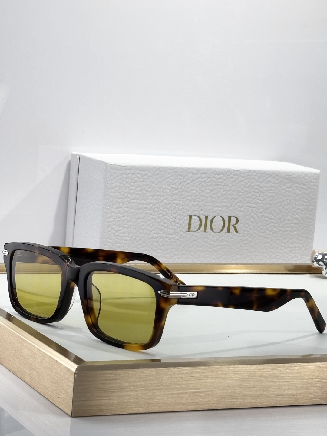 Dior Black Square Sunglasses – Premium Luxury Eyewear for Men