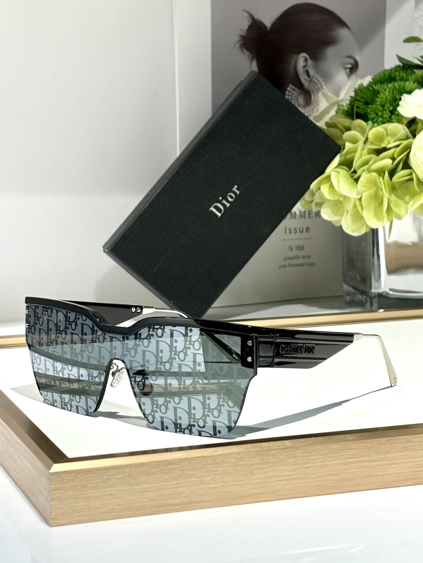 Christian Dior Oversized Shield Sunglasses – Premium Luxury Eyewear