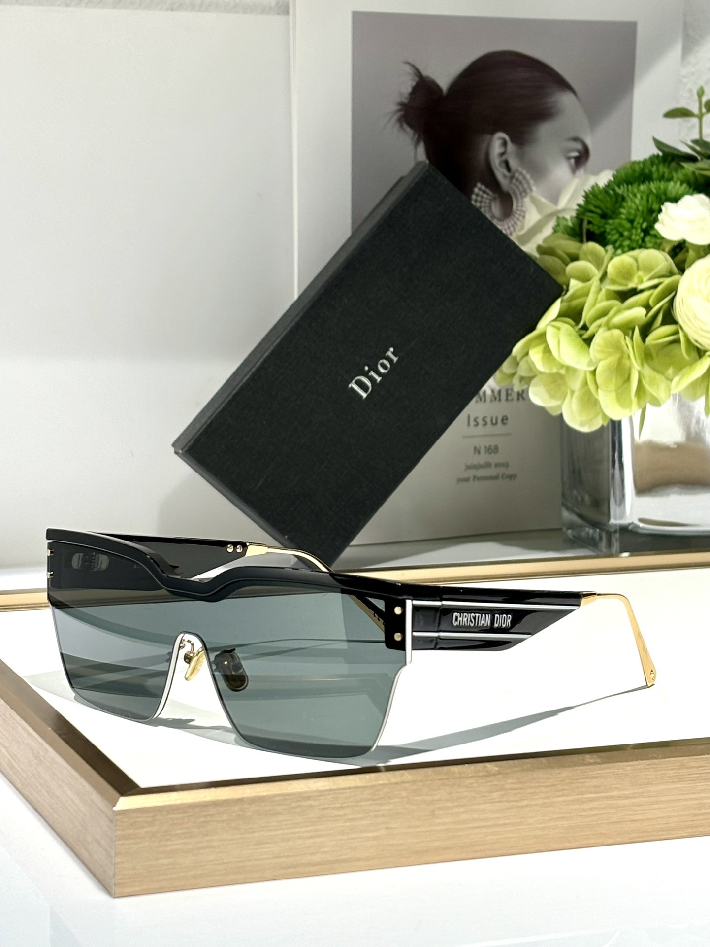 Christian Dior Oversized Shield Sunglasses – Premium Luxury Eyewear