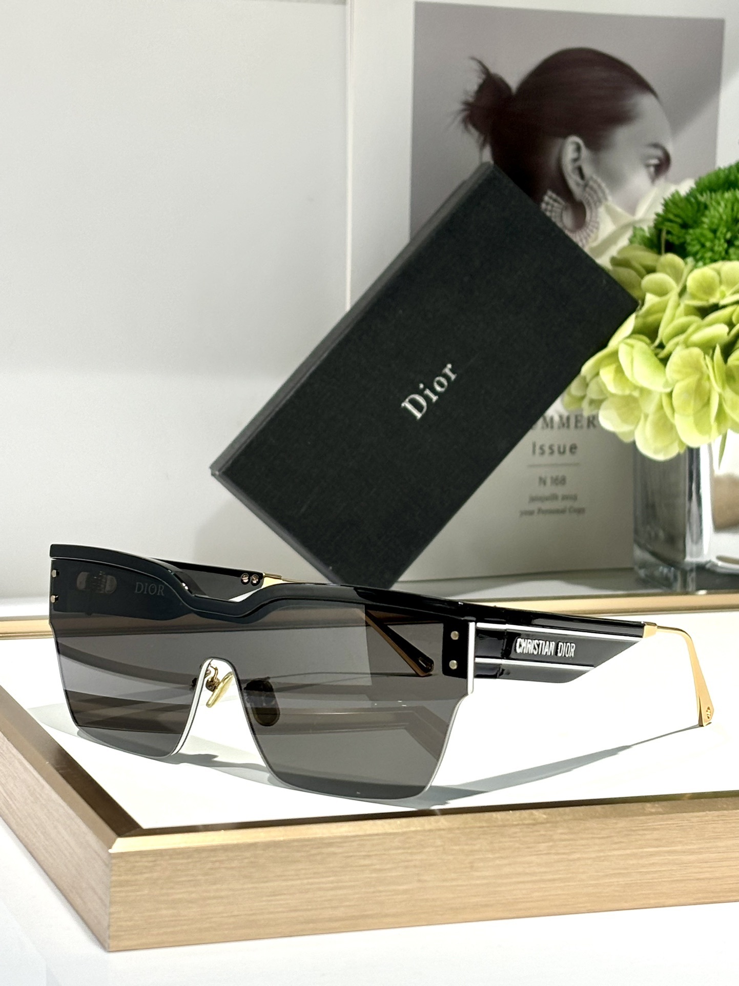Christian Dior Oversized Shield Sunglasses – Premium Luxury Eyewear
