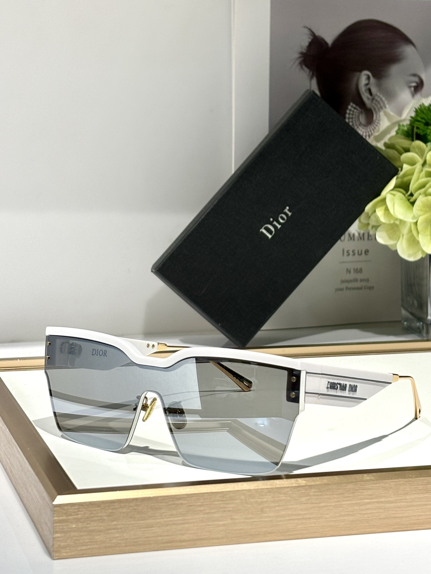 Christian Dior Oversized Shield Sunglasses – Premium Luxury Eyewear