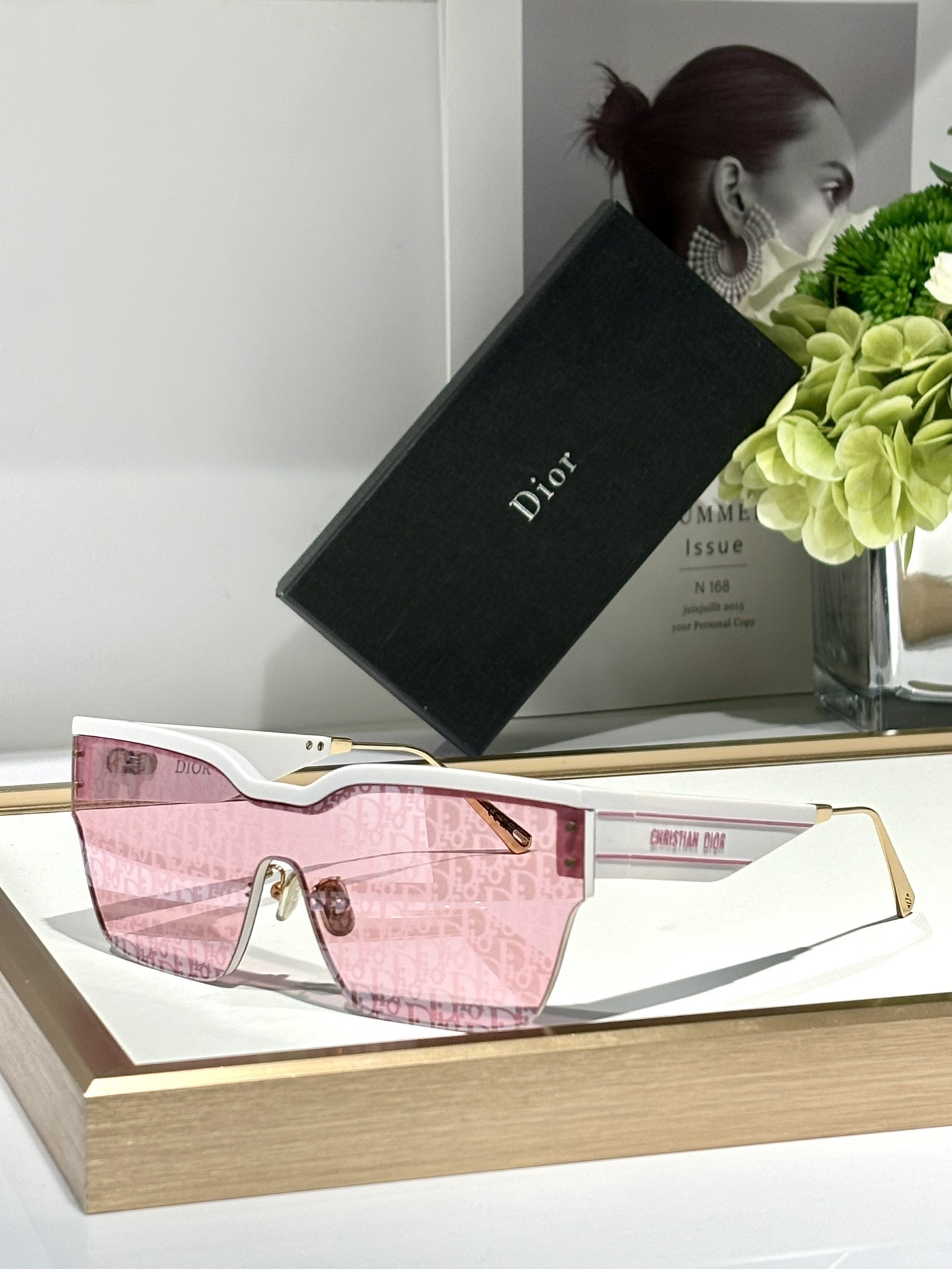 Christian Dior Oversized Shield Sunglasses – Premium Luxury Eyewear