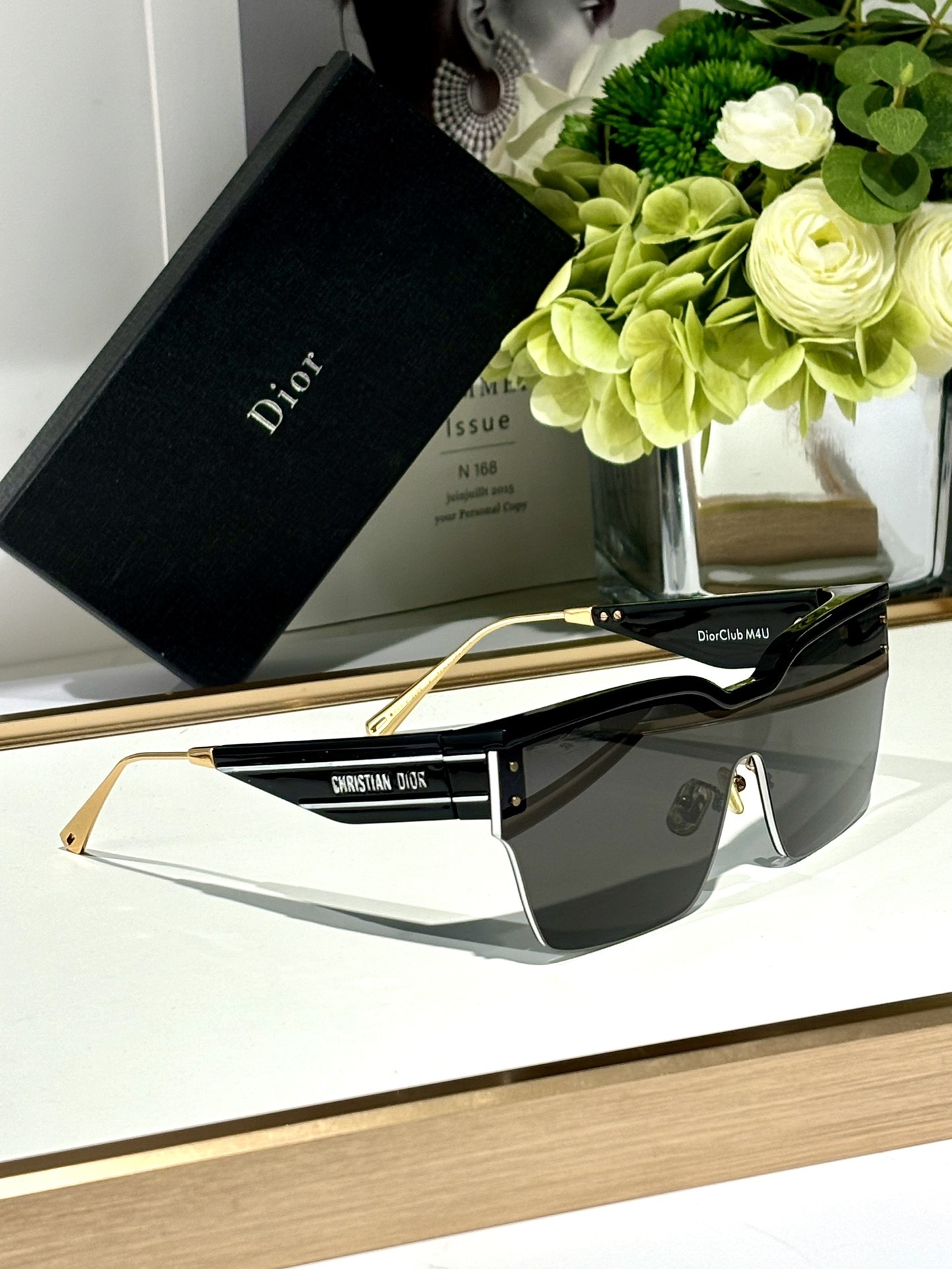 Christian Dior Oversized Shield Sunglasses – Premium Luxury Eyewear