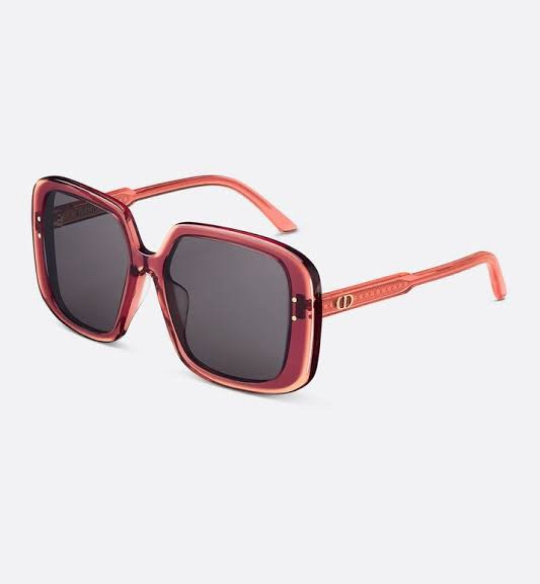 Dior Oversized Square Peach Sunglasses for Women