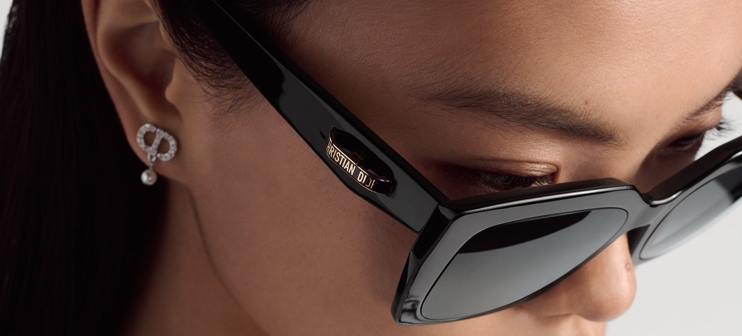 Dior Black Butterfly Sunglasses acetate – Dior Black Acetate Butterfly