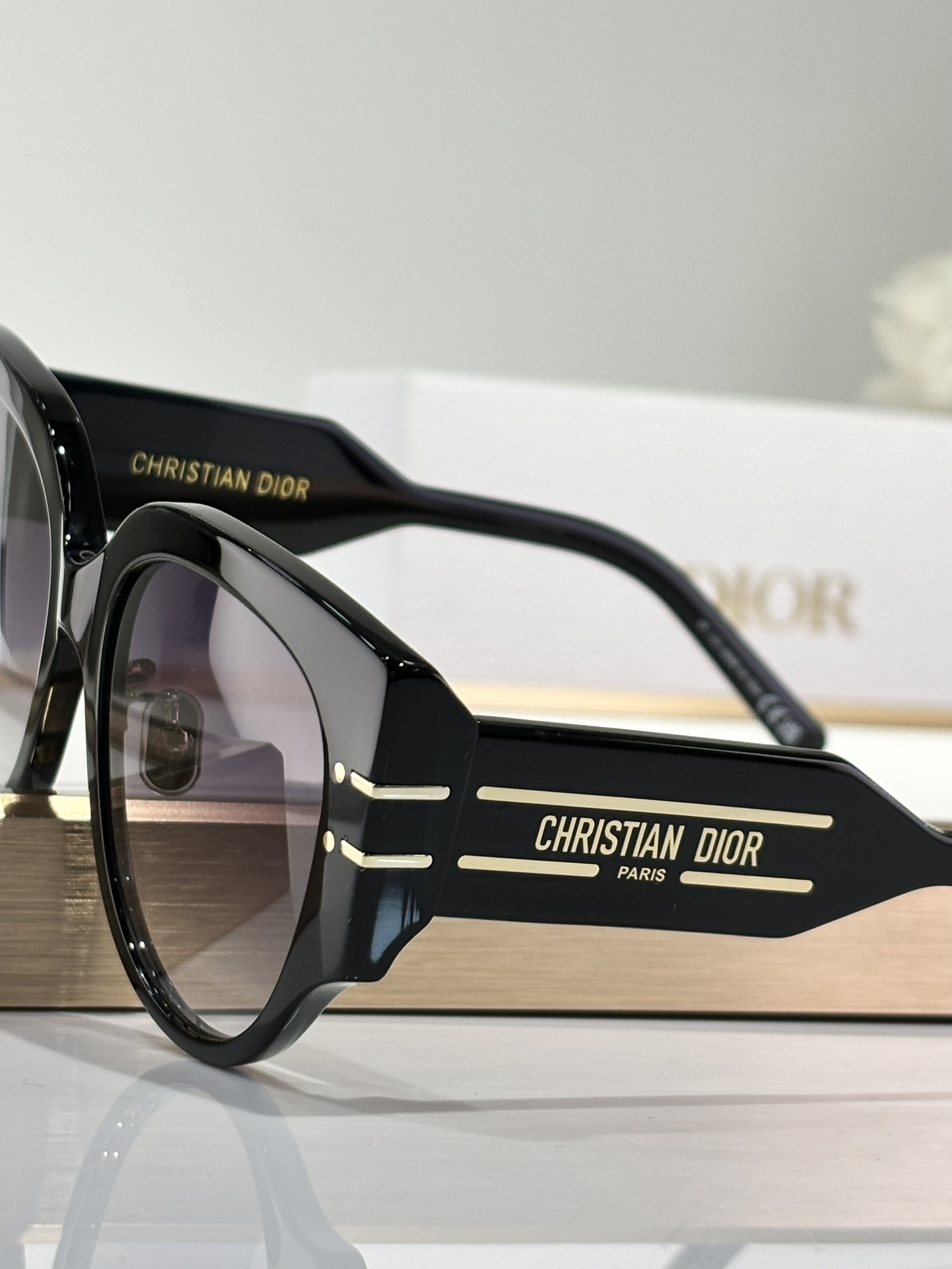 Christian Dior Signature Oversized Sunglasses – Luxury Eyewear