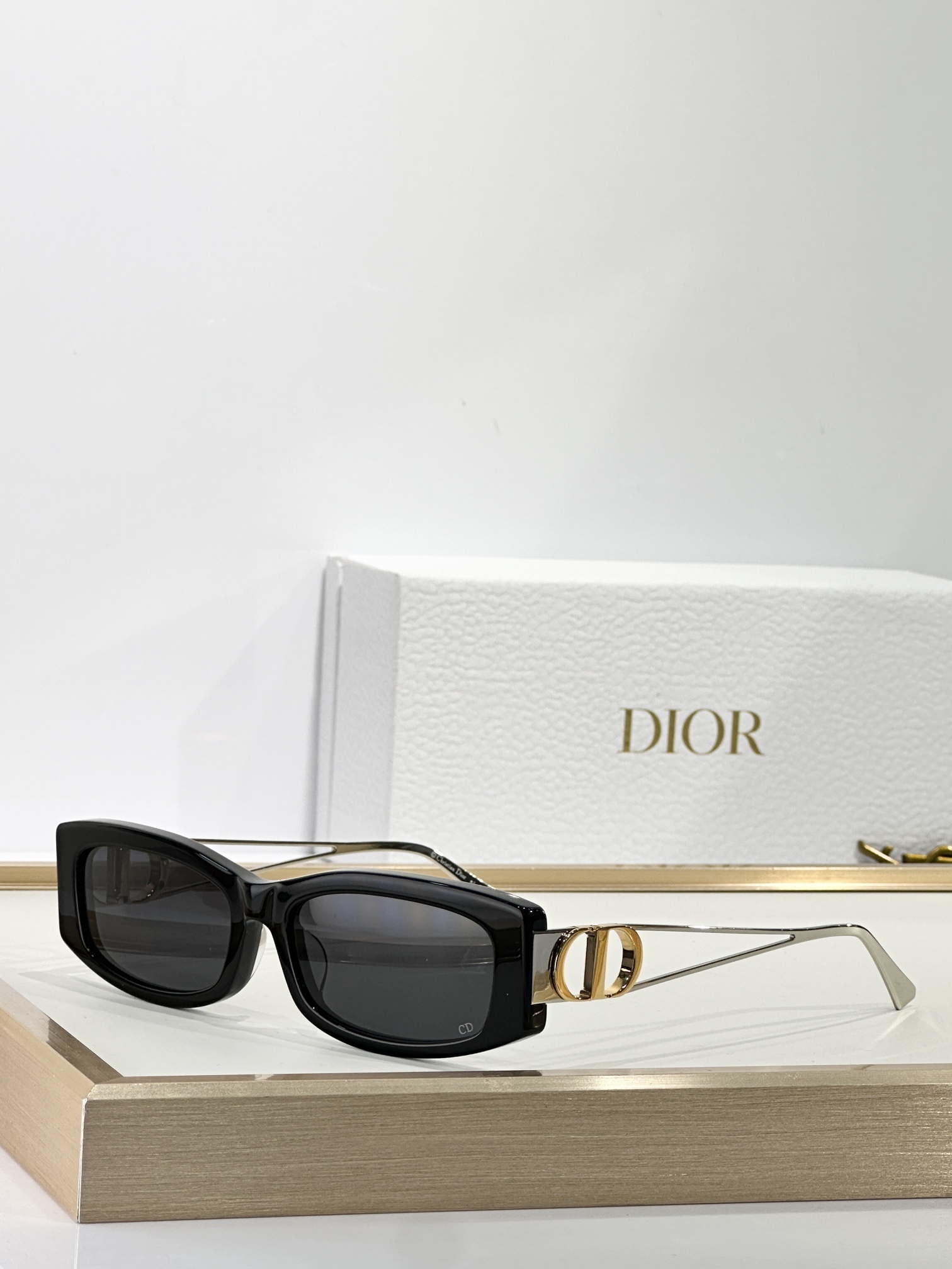 Dior Signature Rectangular Sunglasses with Iconic CD Logo