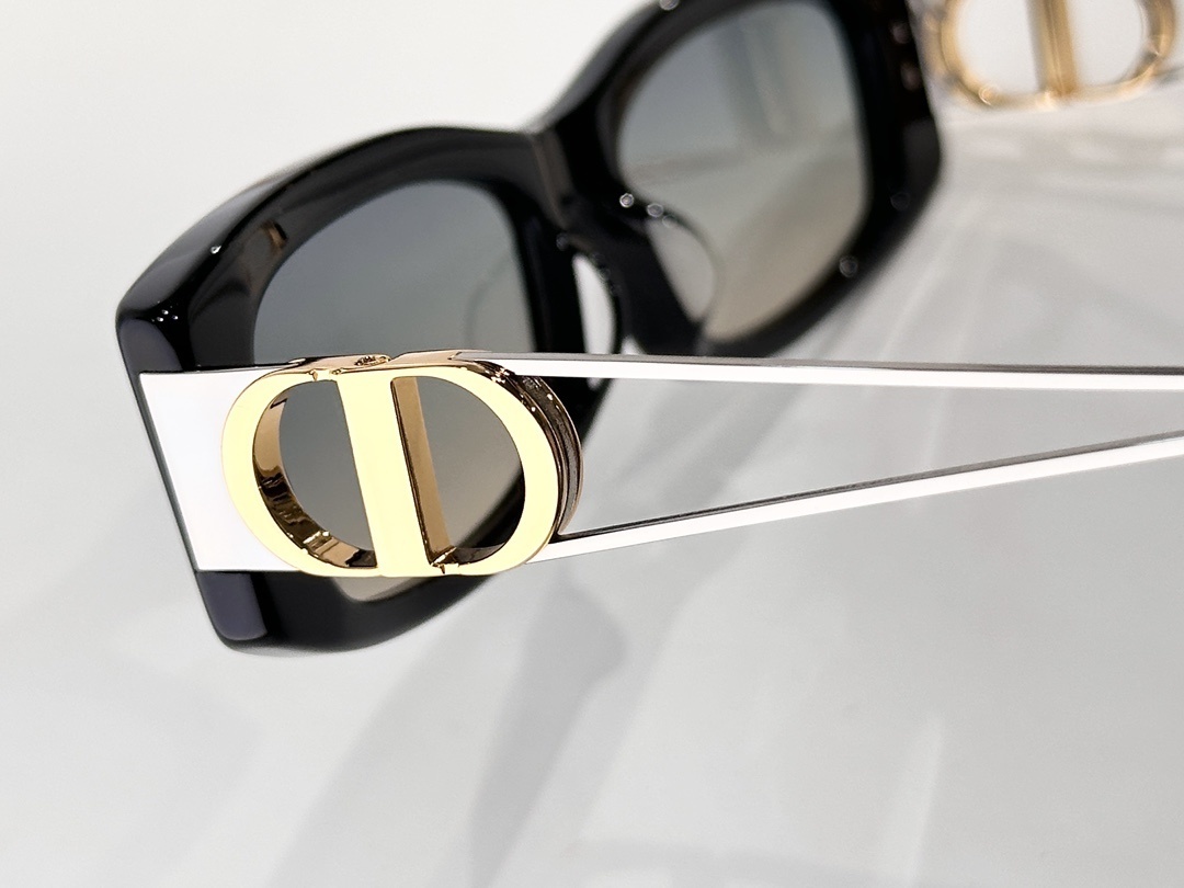 Dior Signature Rectangular Sunglasses with Iconic CD Logo