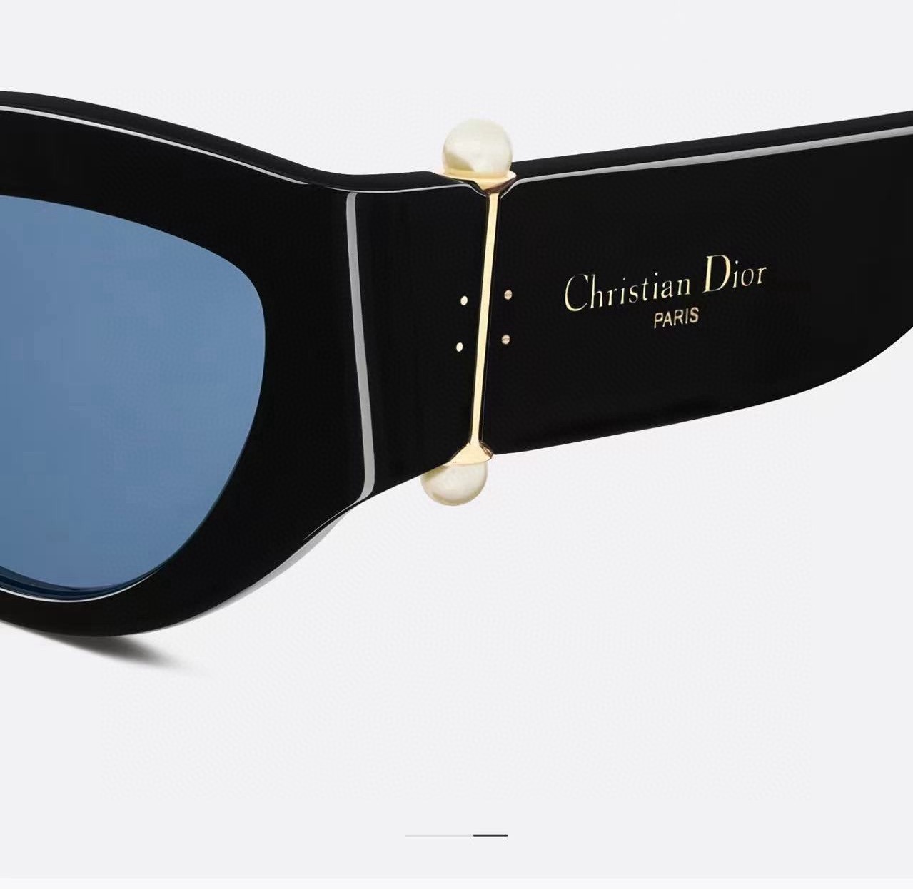 DiorTribales B1F Luxury Butterfly Sunglasses with Pearls