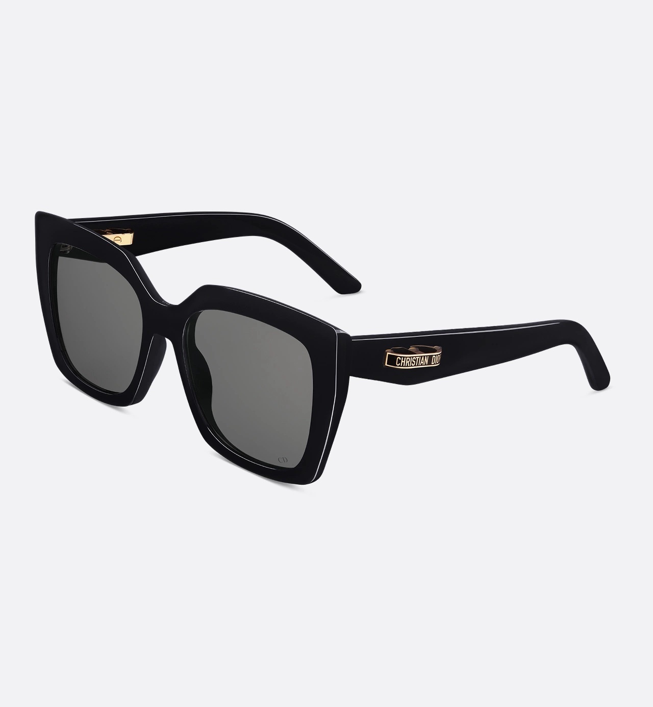 square gold Dior Black Acetate Sunglasses – Dior Black Acetate Square