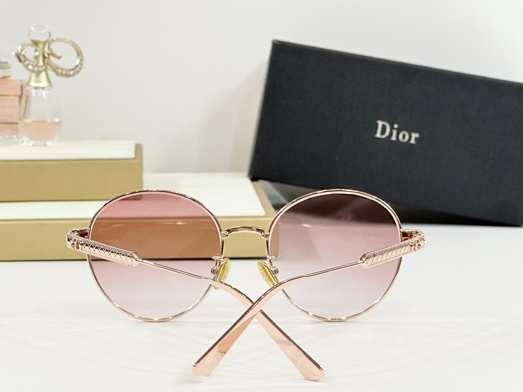 Dior Round Metal Logo Eyewear – Luxury Sunglasses & Frames