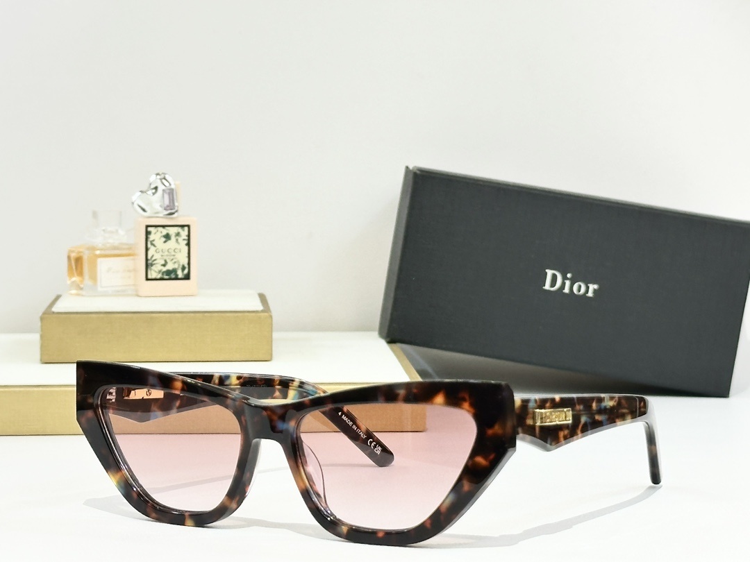 Dior Cat-Eye Luxury Sunglasses for Women – Premium Acetate Frame