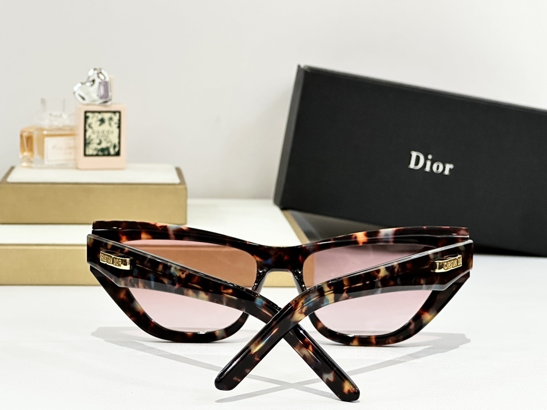 Dior Cat-Eye Luxury Sunglasses for Women – Premium Acetate Frame
