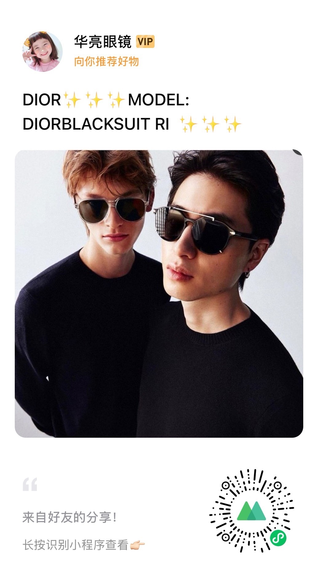 Dior BlackSuit RI Sunglasses – Pilot Style