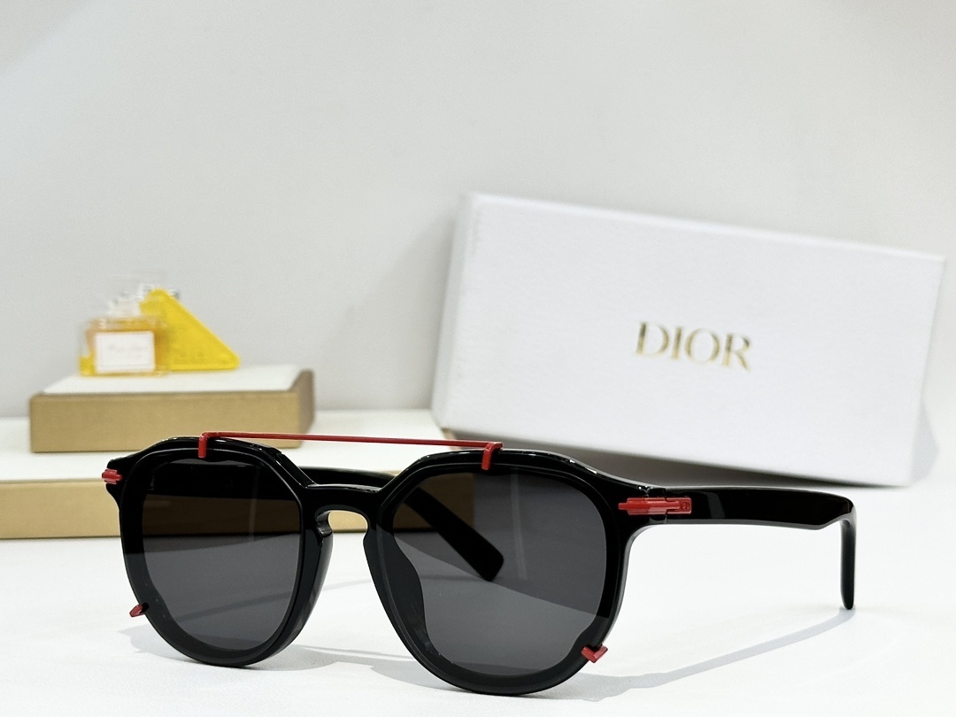 Dior Geometric Designer Sunglasses – Premium Unisex Eyewear