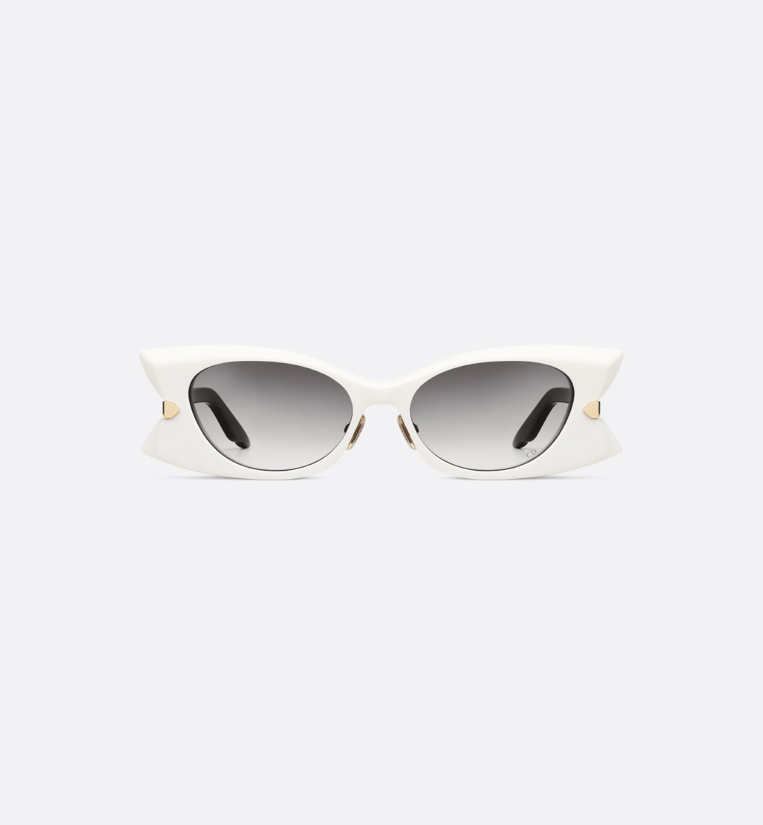 Dior White Muse S1U Sunglasses – Gray Gradient Lens