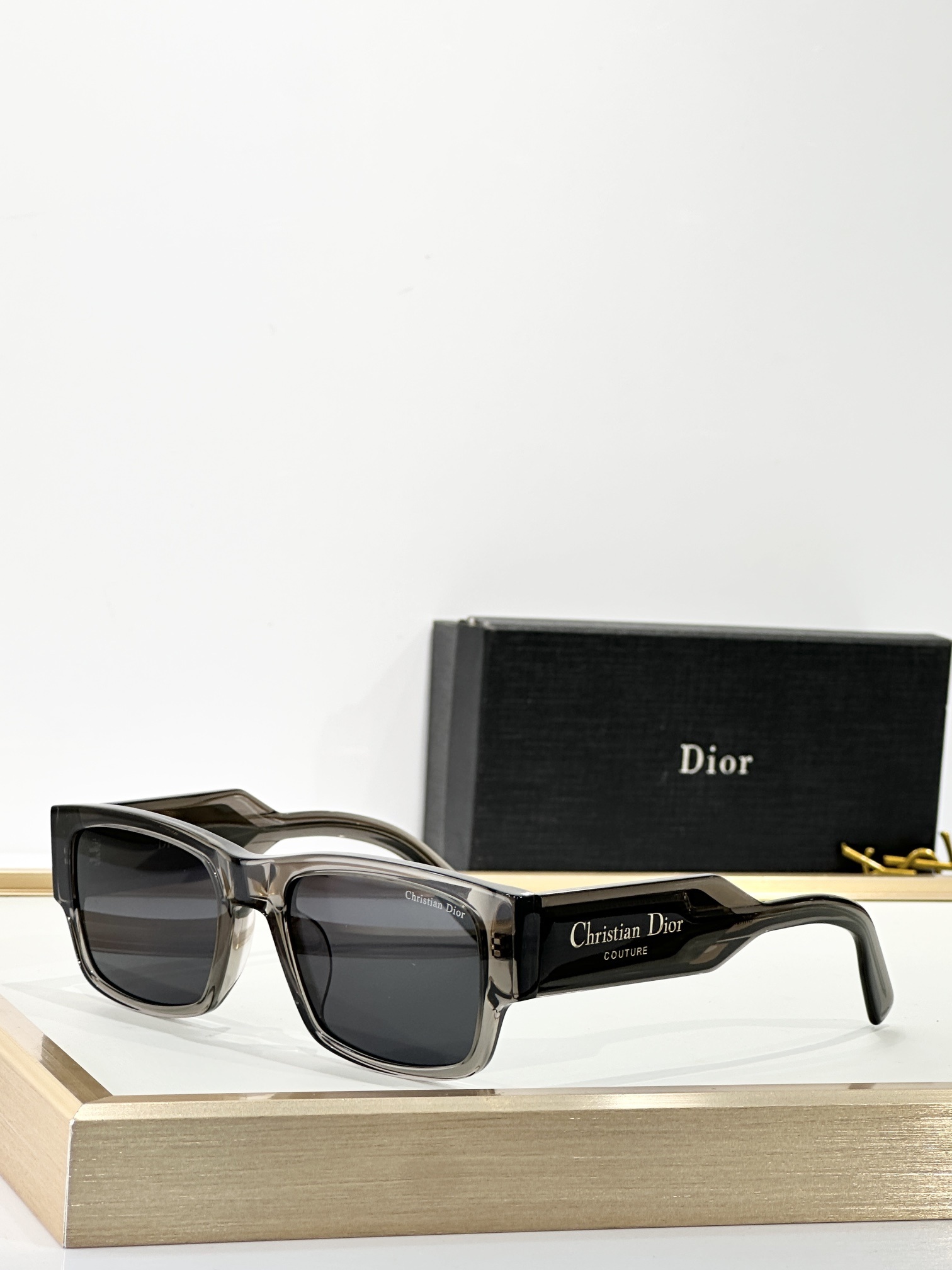 Christian Dior Couture Rectangular Sunglasses – Luxury Eyewear